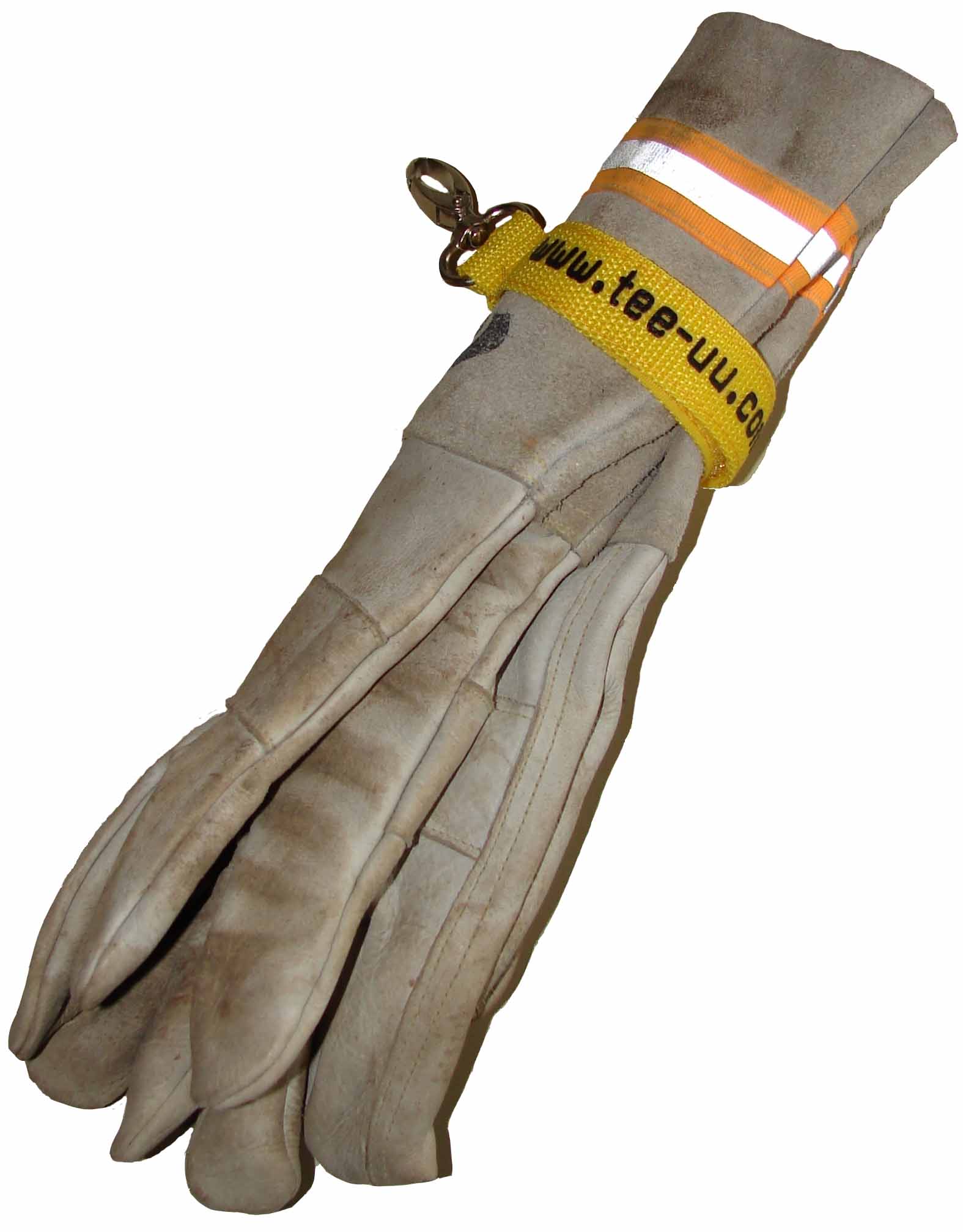 Feuerwehrhandschuhe Atemschutz, an HuPF-Überjacke TEE-UU EASY Handschuhhalter