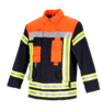 Feuerwehr Einsatzjacke THL, schwarzblau/orange